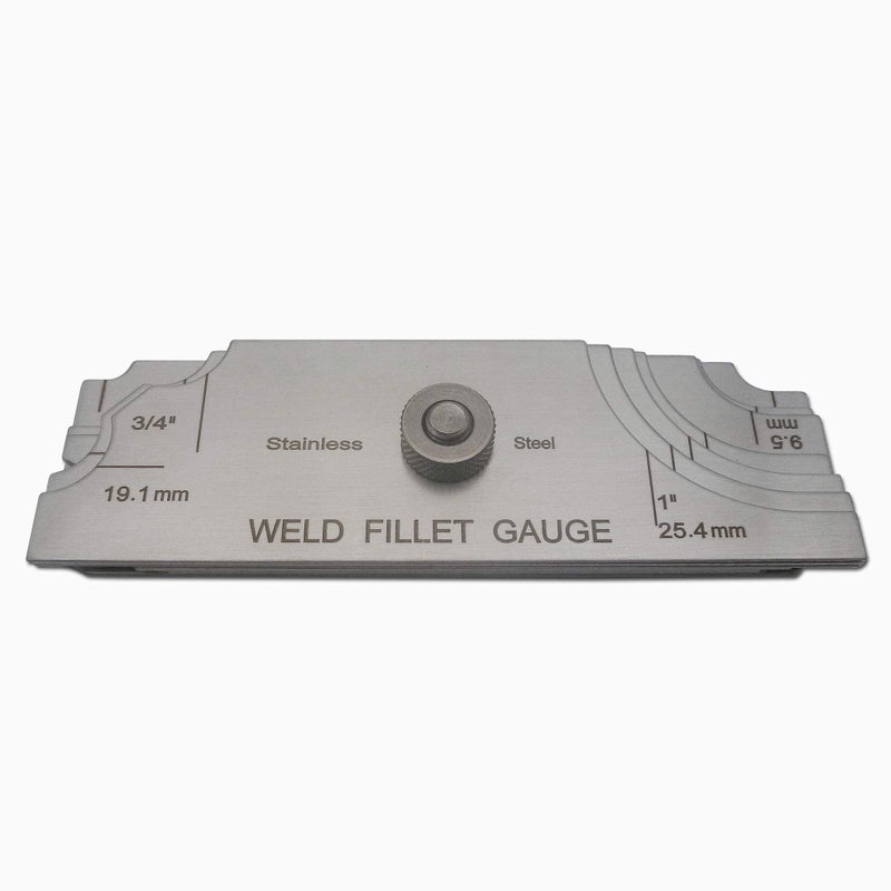 GZTIGWELD مجموعة قياس لحام GZTIGWELD 7 قطع لقياس اللحام وفحصه قياس الزاوية RL بوصة ومتري - Image 4